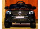 Masina electrica Mercedes GLE63S 2x22W 12V cu Roti MOI, Scaun Tapitat #Black